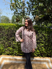 Onion pink ambi kurti