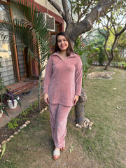 Pink Imported woollen coord set