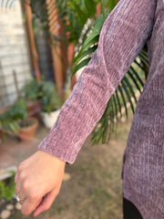 Dark lavender Imported top