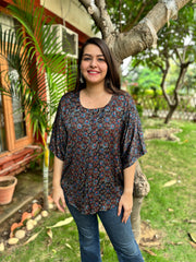 Bhujodi Modal silk top