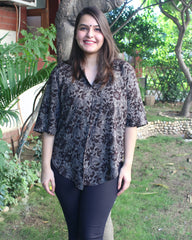 Floral free flow Rayon top