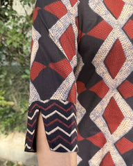 Rang Mahal Diamond collar short Kurti