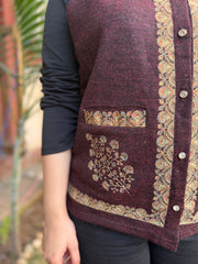 Coca-Cola Embroidered woollen Sidra (Waist coat)