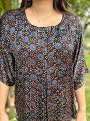 Bhujodi Modal silk top