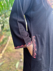 Blue Flower Phiran (Loose Fitting)