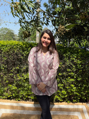 Onion pink ambi kurti