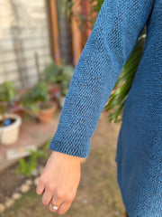 Peacock imported woollen top