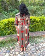 Bold Circle Line Kurta