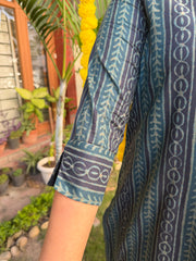 Morphankhi ban neck kurta
