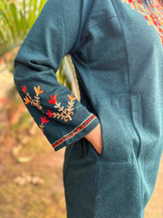 peacock Phiran style Short kurti