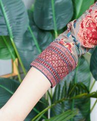 Mouse floral kurta duppata set