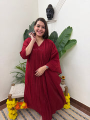 Red karwa special suit set