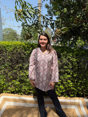 Onion pink ambi kurti