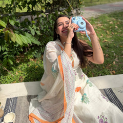 Peach Petal suit set