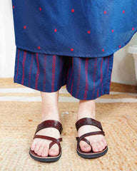 Dark blue south cotton coord set