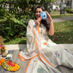 Peach Petal suit set