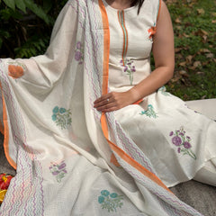 Peach Petal suit set