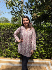 Onion pink ambi kurti
