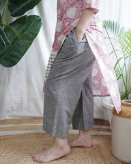 Soft pink floral lacework coord set