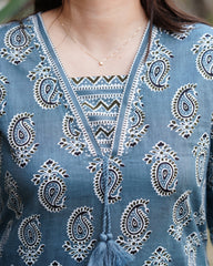 Pastel Blue Ambi full suit set