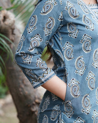 Pastel Blue Ambi full suit set