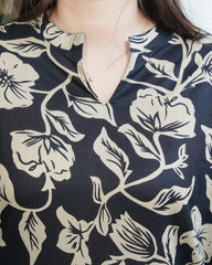 Black skin Jaal kurta