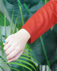 Rust Kullu Woollen kurta