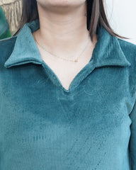 Teal Imported woollen coord set