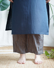 Navy blue basic lines coord set