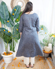 Indigo leher Aline kurta