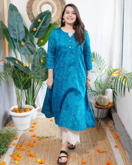 Ferozi Bindi Aline kurta