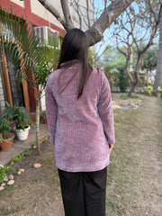 Dark lavender Imported top