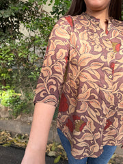 Brown Leaf Shirt