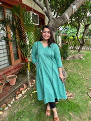 Bisleri green aline kurta