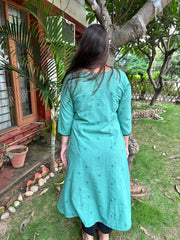 Bisleri green aline kurta