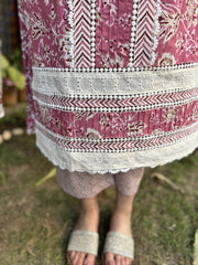 Pink lacework full suit set