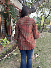 Coca-cola striped shirt