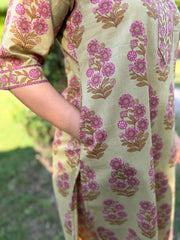 Pista Mughlai coord set