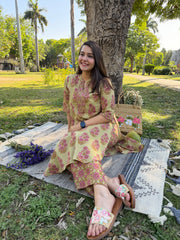 Pista Mughlai coord set