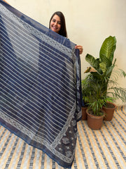Indigo yoke Suit Set