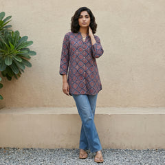 Ajrakh Jaal shirt