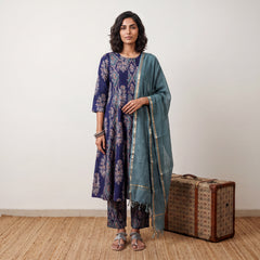 Blue kali Aline full suit set
