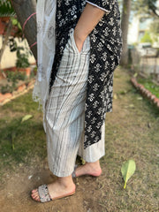 Black kantha full suit set