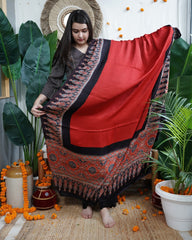 Black lines Modal Kurta Dupatta Set