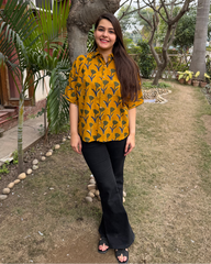 Mustard Flower Shirt