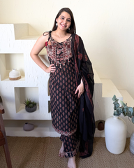 Black kodhi suit set