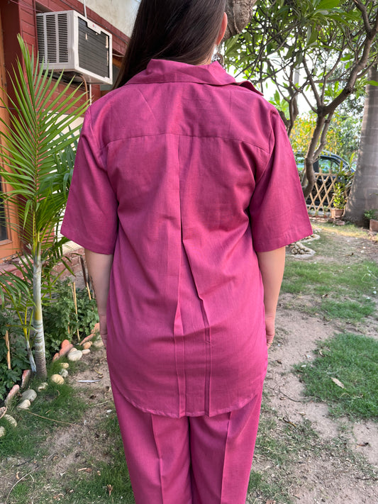 Onion Pink Solid Top - MYSANSKRITAM