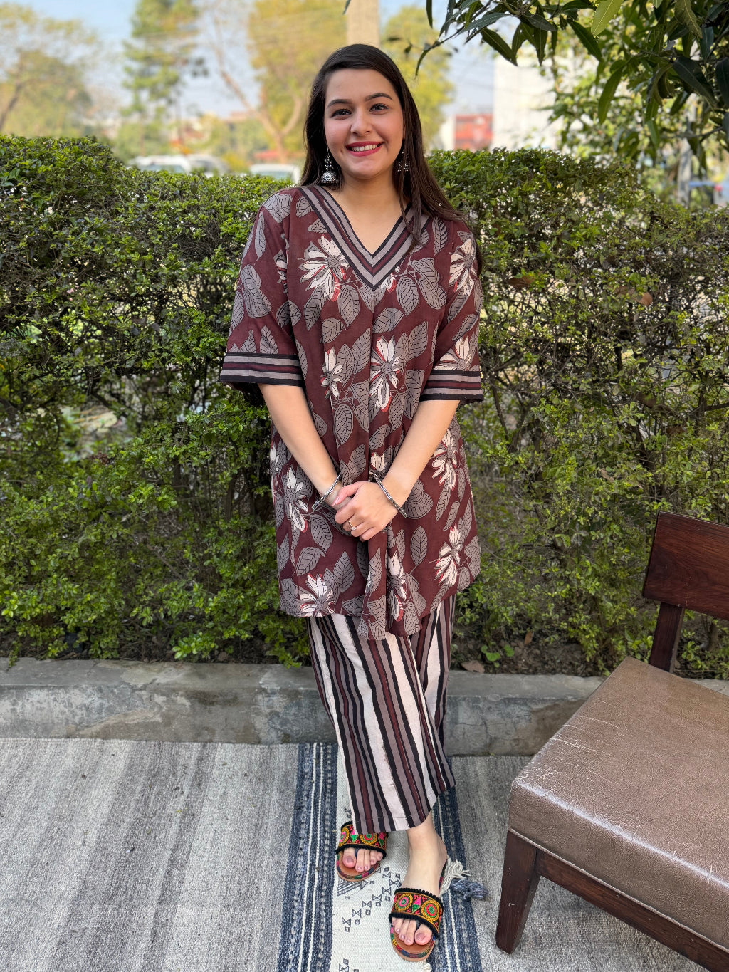 Mud Rose Coord Set by MySanskritam