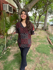 palazzo and short kurti