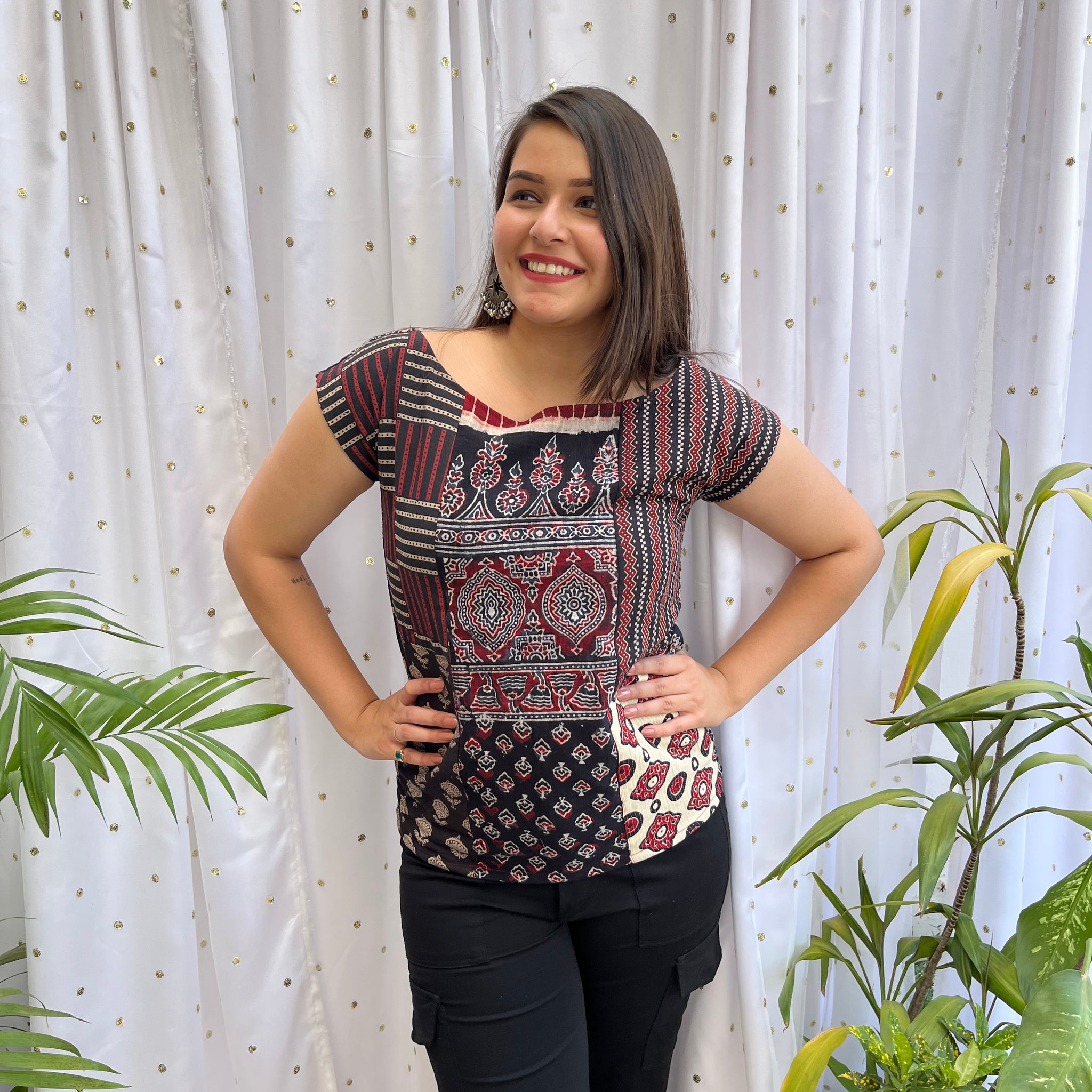 Patchwork Top - MYSANSKRITAM